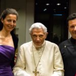 Private concert for pope emeritus Benedikt XVI in the Vatican