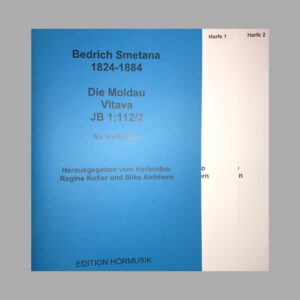 NOTEN Die Moldau für Harfenduo in einer Bearbeitung von Regine Kofler und Silke Aichhorn 