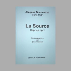 NOTEN La Source von Jakob Blumenthal für Harfe solo