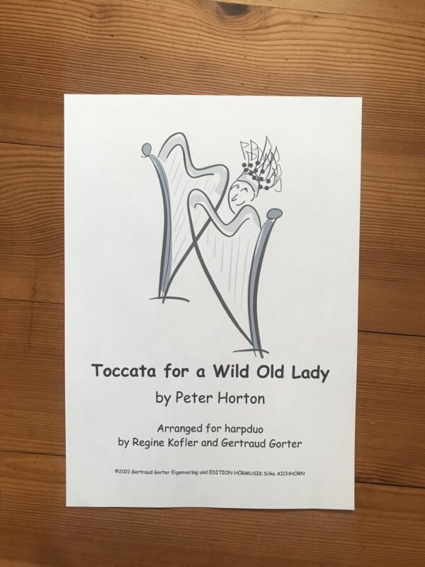 NOTEN Toccata for a Wild Old Lady für Harfenduo